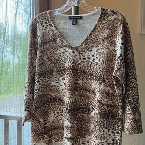 Designers Original Leopard print lightweight sweater